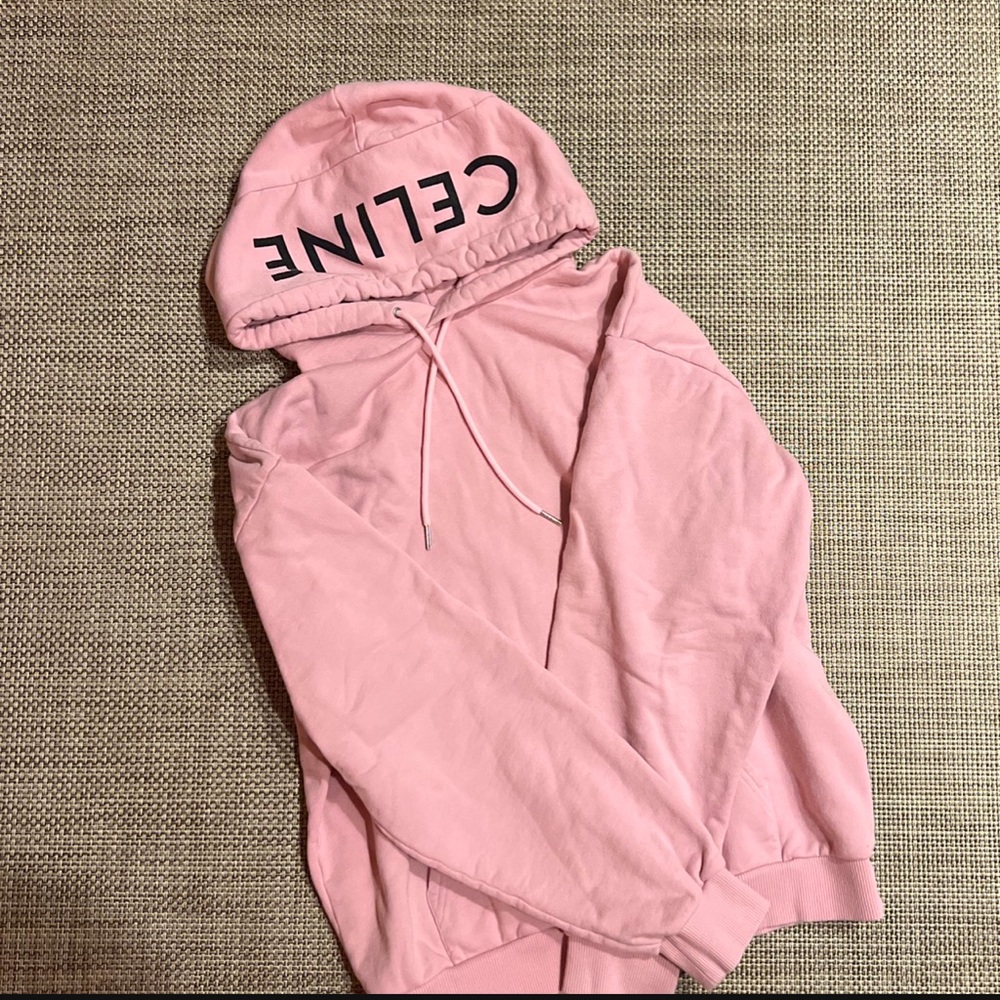 Medium Size hoodie (logo on hoodie) Celine for sale